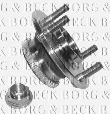 BORG & BECK bwk933 -  Комплект подшипника ступицы колеса